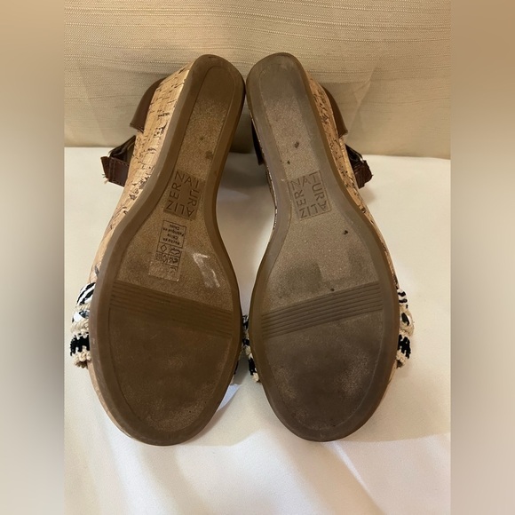 Naturalizer women’s wedge Velcro strap heel sandal summer vibes comfort - Picture 5 of 8